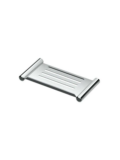 10 inch Exton Horizontal Shower Shelf in Polished Chrome.